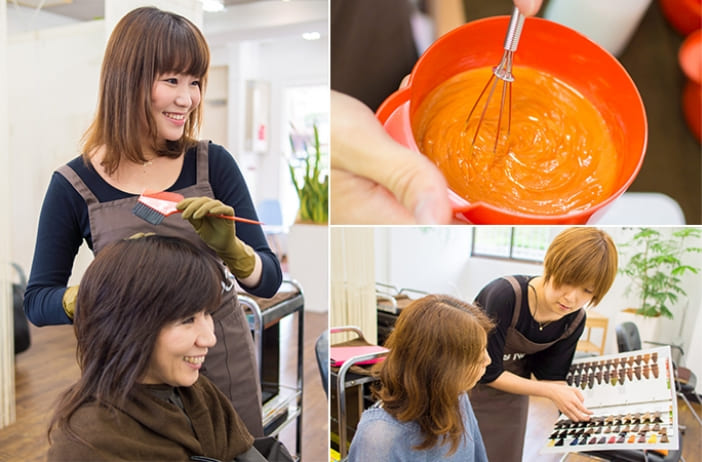 ヘアカラーズの雰囲気