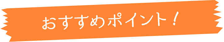 おすすめポイント