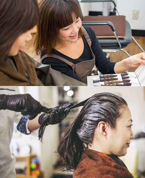 ヘアカラーズの雰囲気